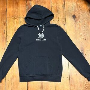 Schilling Beer Company Alternative Black Graphic Hoodie